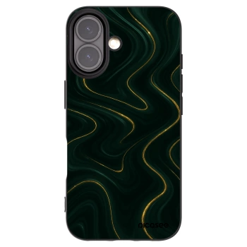 Picasee fekete szilikon tok az alábbi mobiltelefonokra Apple iPhone 16 - Vawes