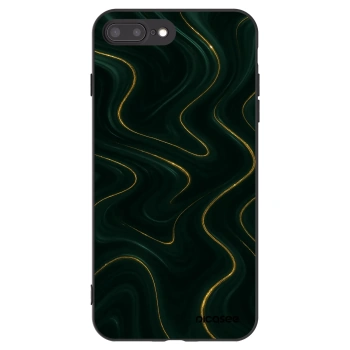Picasee fekete szilikon tok az alábbi mobiltelefonokra Apple iPhone 8 Plus - Vawes
