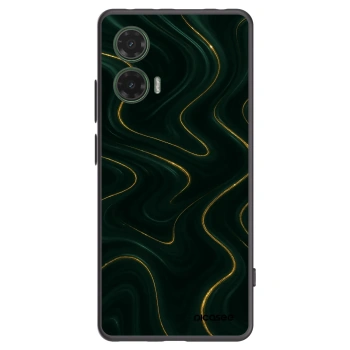 Picasee fekete szilikon tok az alábbi mobiltelefonokra Motorola Moto G35 5G - Vawes