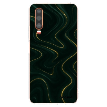 Picasee átlátszó szilikon tok az alábbi mobiltelefonokra Huawei P30 - Vawes