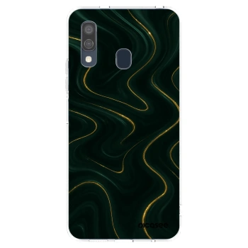 Picasee átlátszó szilikon tok az alábbi mobiltelefonokra Samsung Galaxy A40 A405F - Vawes