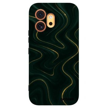 Picasee fekete szilikon tok az alábbi mobiltelefonokra Honor 600 - Vawes
