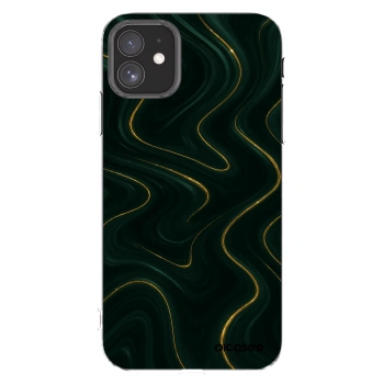 Picasee átlátszó szilikon tok az alábbi mobiltelefonokra Apple iPhone 11 - Vawes