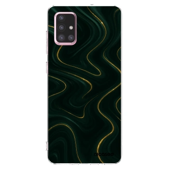 Picasee átlátszó szilikon tok az alábbi mobiltelefonokra Samsung Galaxy A71 A715F - Vawes