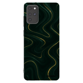 Picasee átlátszó szilikon tok az alábbi mobiltelefonokra Samsung Galaxy S20+ G985F - Vawes