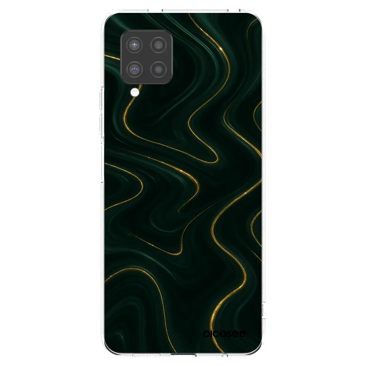 Picasee átlátszó szilikon tok az alábbi mobiltelefonokra Samsung Galaxy A42 A426B - Vawes