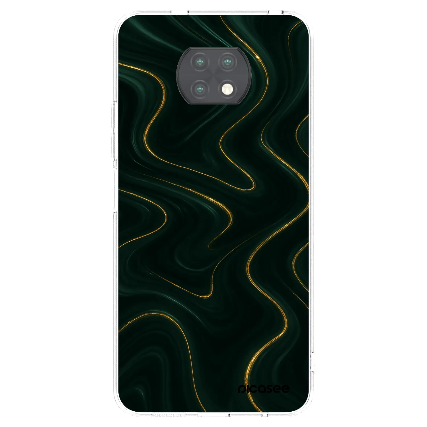 Picasee átlátszó szilikon tok az alábbi mobiltelefonokra Xiaomi Redmi Note 9T - Vawes