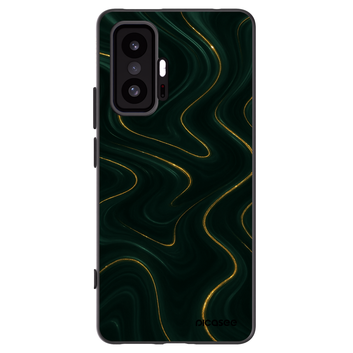 Picasee fekete szilikon tok az alábbi mobiltelefonokra Xiaomi 11T - Vawes