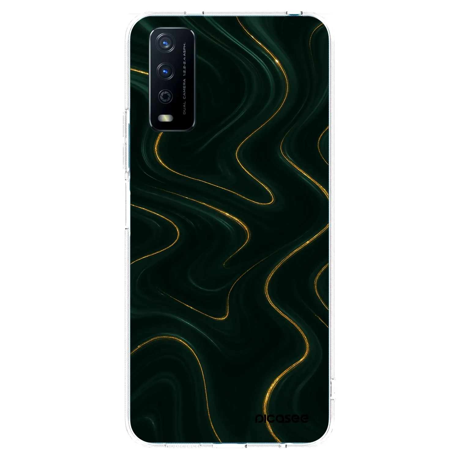 Picasee átlátszó szilikon tok az alábbi mobiltelefonokra Vivo Y11s - Vawes