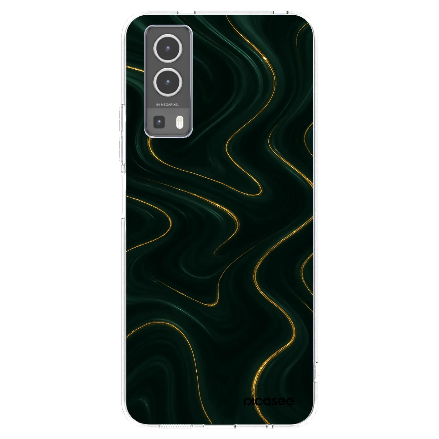 Picasee átlátszó szilikon tok az alábbi mobiltelefonokra Vivo Y72 5G - Vawes