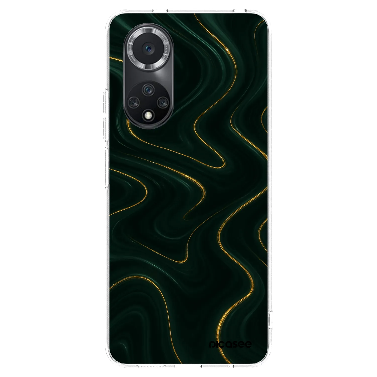 Picasee átlátszó szilikon tok az alábbi mobiltelefonokra Huawei Nova 9 SE - Vawes