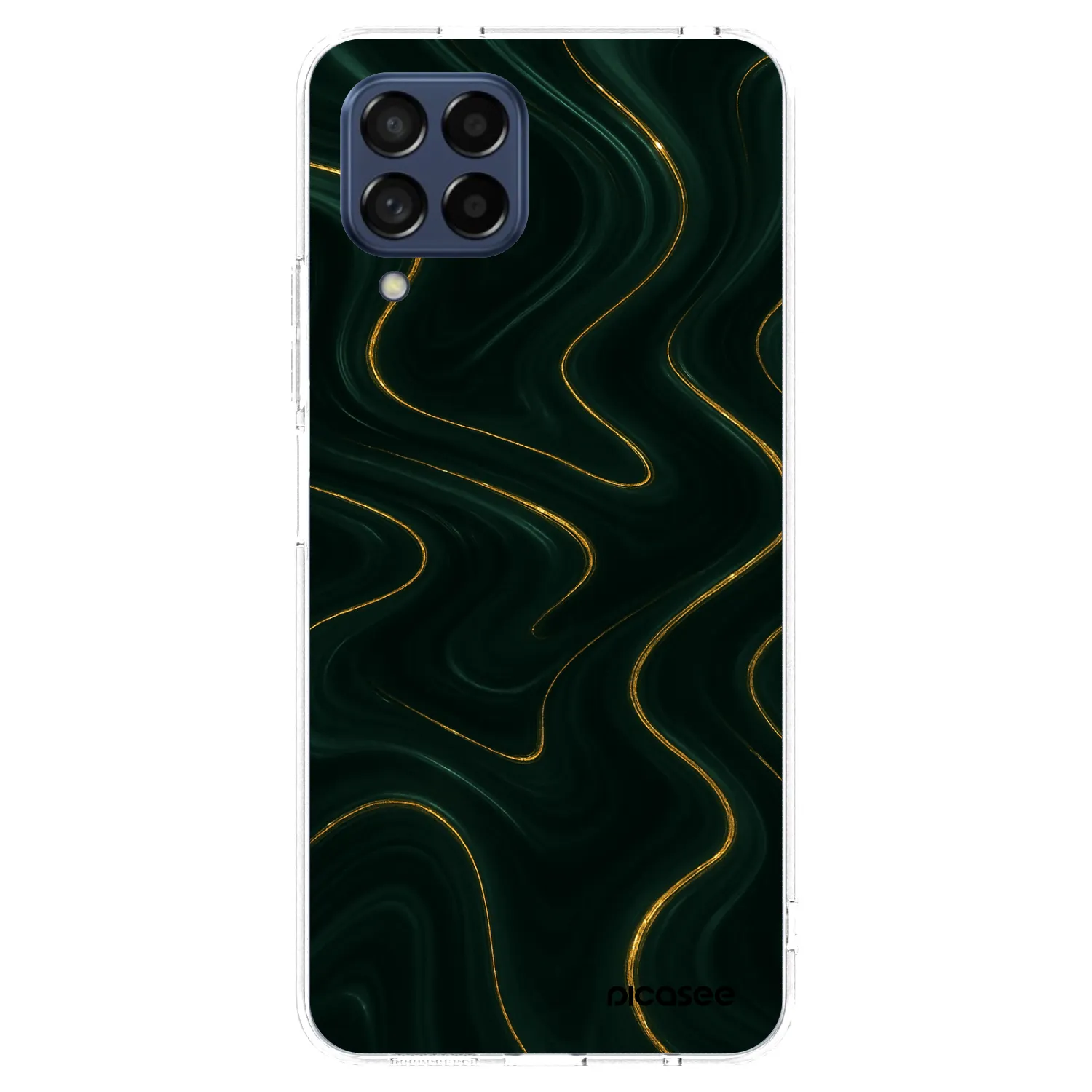 Picasee átlátszó szilikon tok az alábbi mobiltelefonokra Samsung Galaxy M53 5G - Vawes