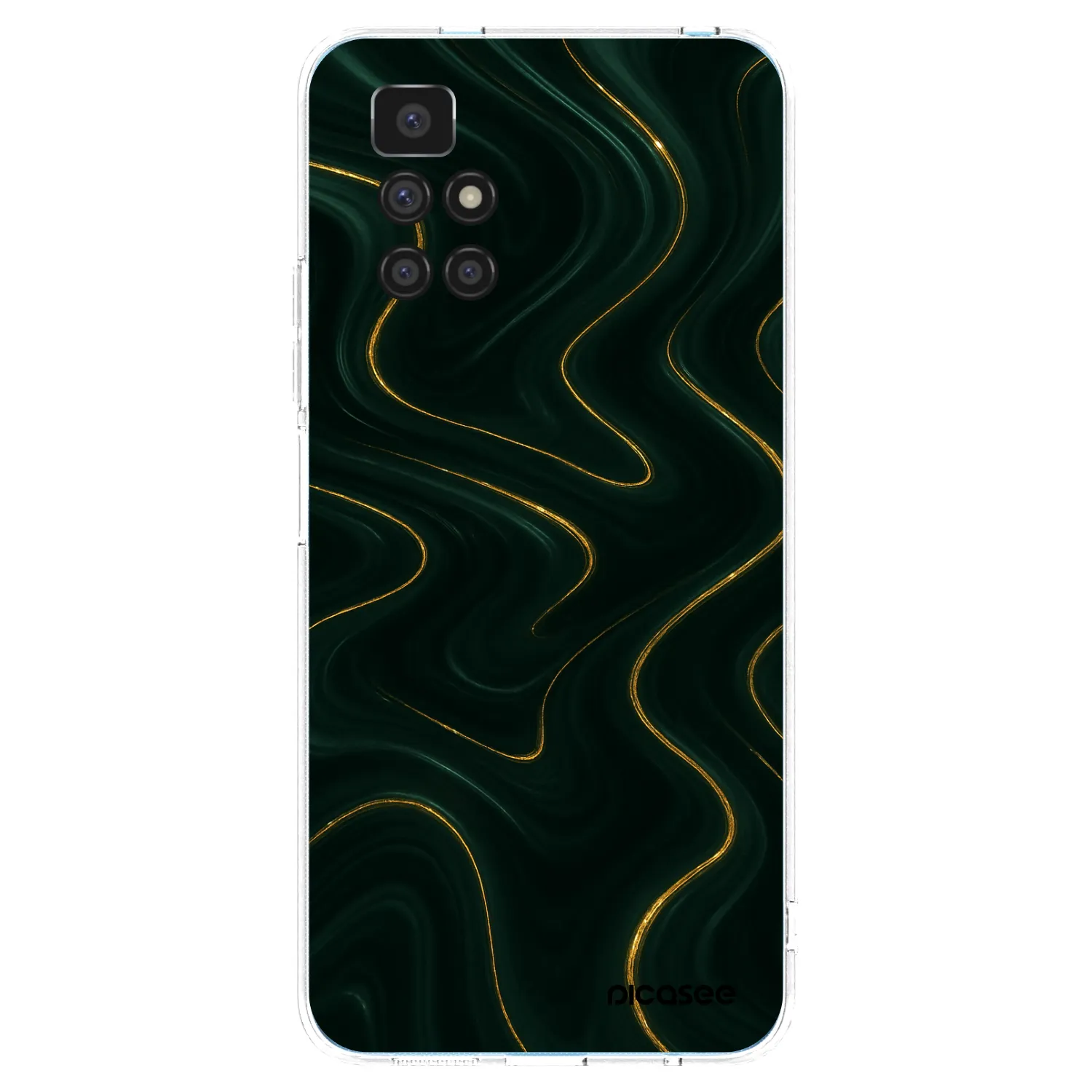 Picasee átlátszó szilikon tok az alábbi mobiltelefonokra Xiaomi Redmi 10 (2022) - Vawes