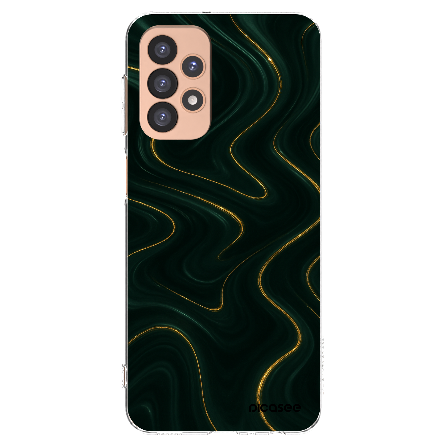 Picasee átlátszó szilikon tok az alábbi mobiltelefonokra Samsung Galaxy A23 A236B 5G - Vawes