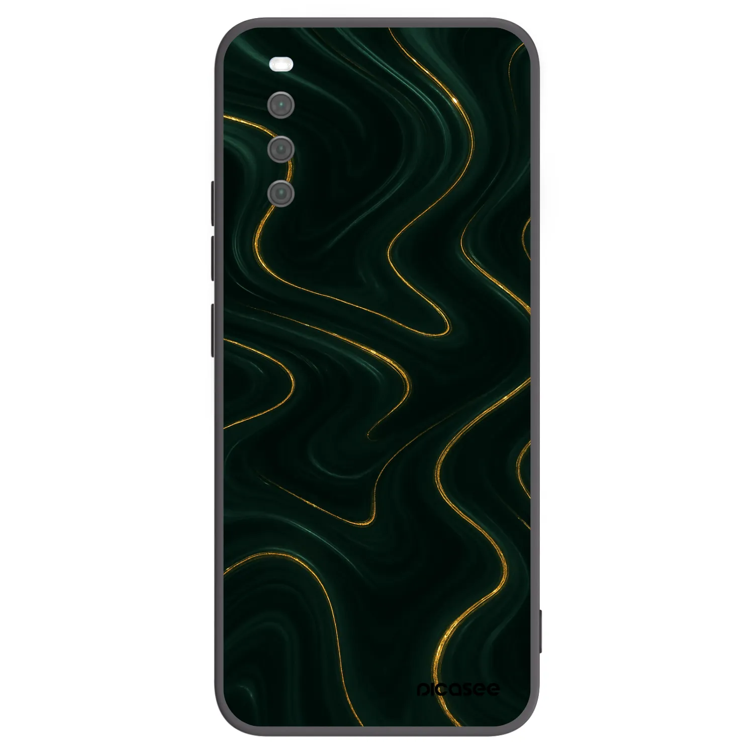 Picasee fekete szilikon tok az alábbi mobiltelefonokra Sony Xperia 10 III - Vawes