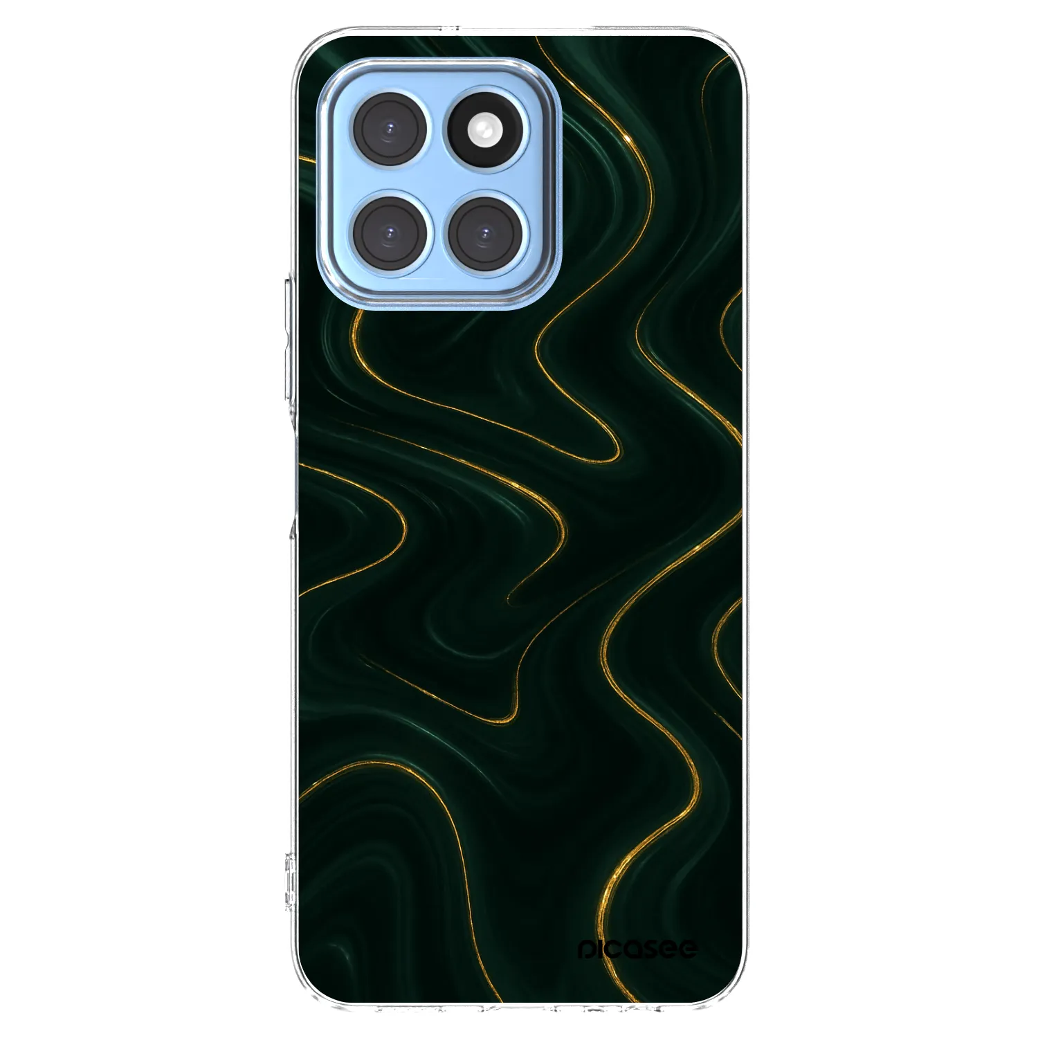 Picasee átlátszó szilikon tok az alábbi mobiltelefonokra Honor X8 5G - Vawes