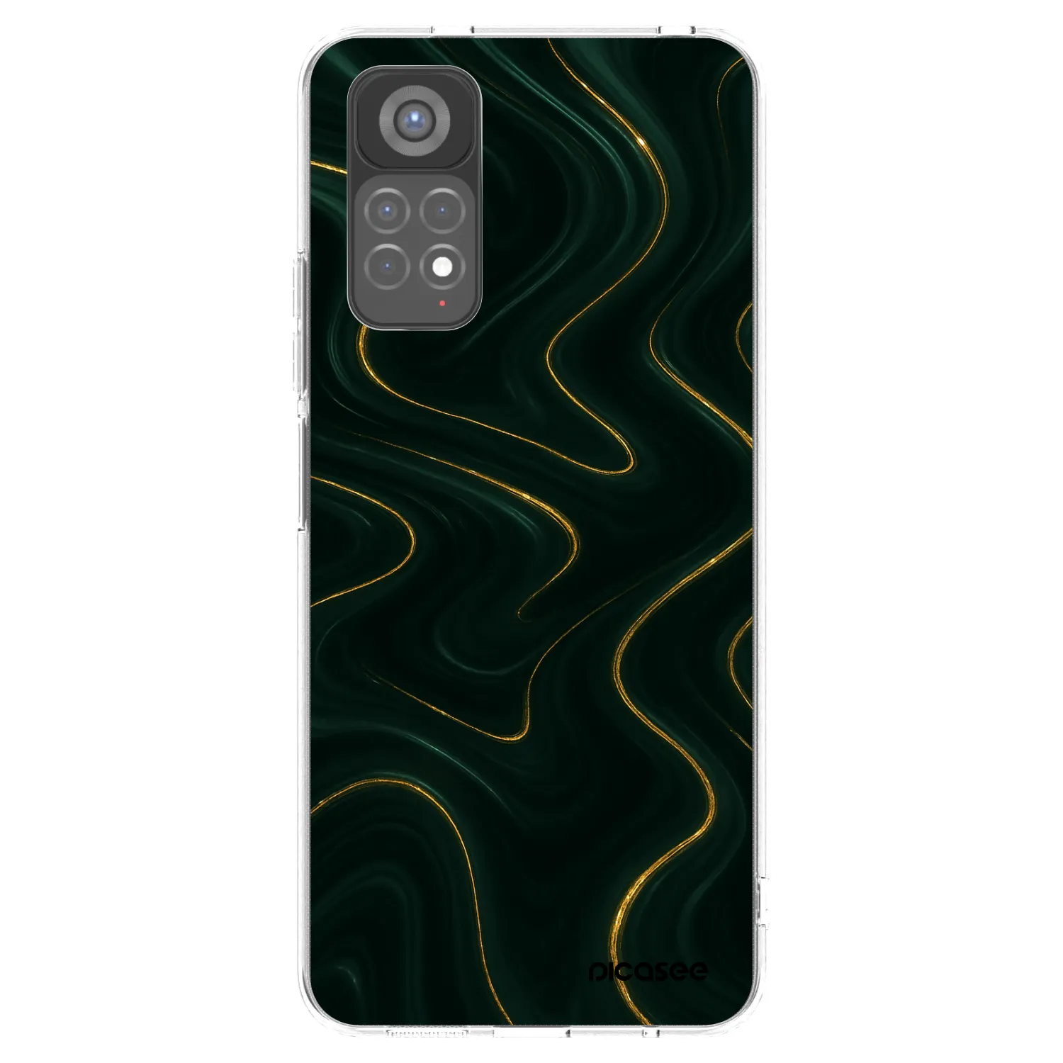 Picasee átlátszó szilikon tok az alábbi mobiltelefonokra Xiaomi Redmi Note 11S 5G - Vawes