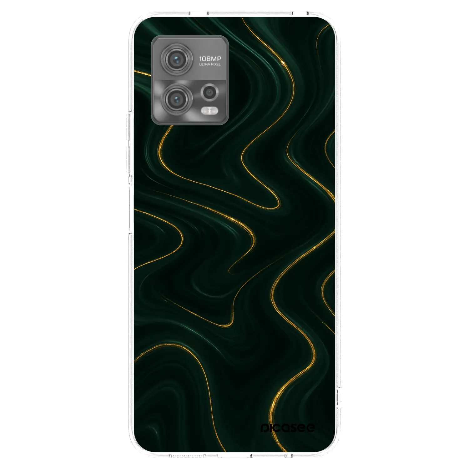 Picasee átlátszó szilikon tok az alábbi mobiltelefonokra Motorola Moto G72 - Vawes