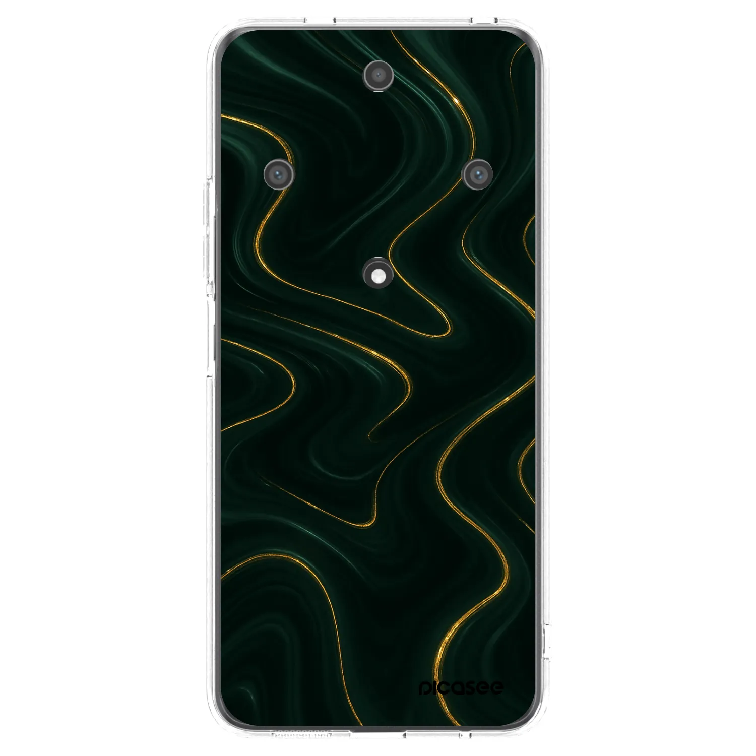 Picasee átlátszó szilikon tok az alábbi mobiltelefonokra Honor Magic5 Lite 5G - Vawes
