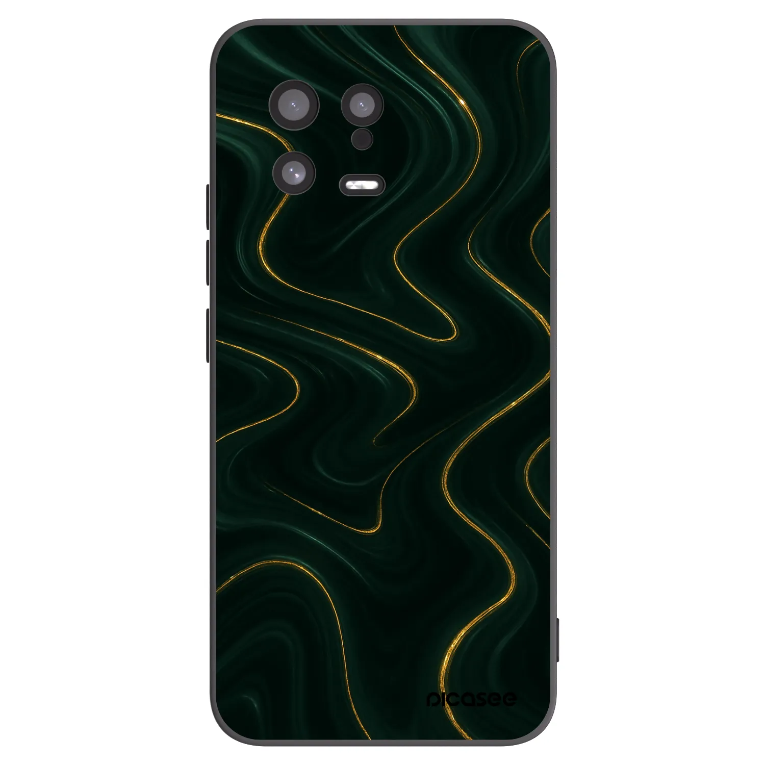 Picasee fekete szilikon tok az alábbi mobiltelefonokra Xiaomi 13 - Vawes