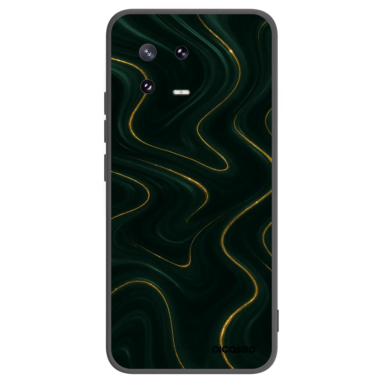 Picasee fekete szilikon tok az alábbi mobiltelefonokra Xiaomi 13 Pro - Vawes