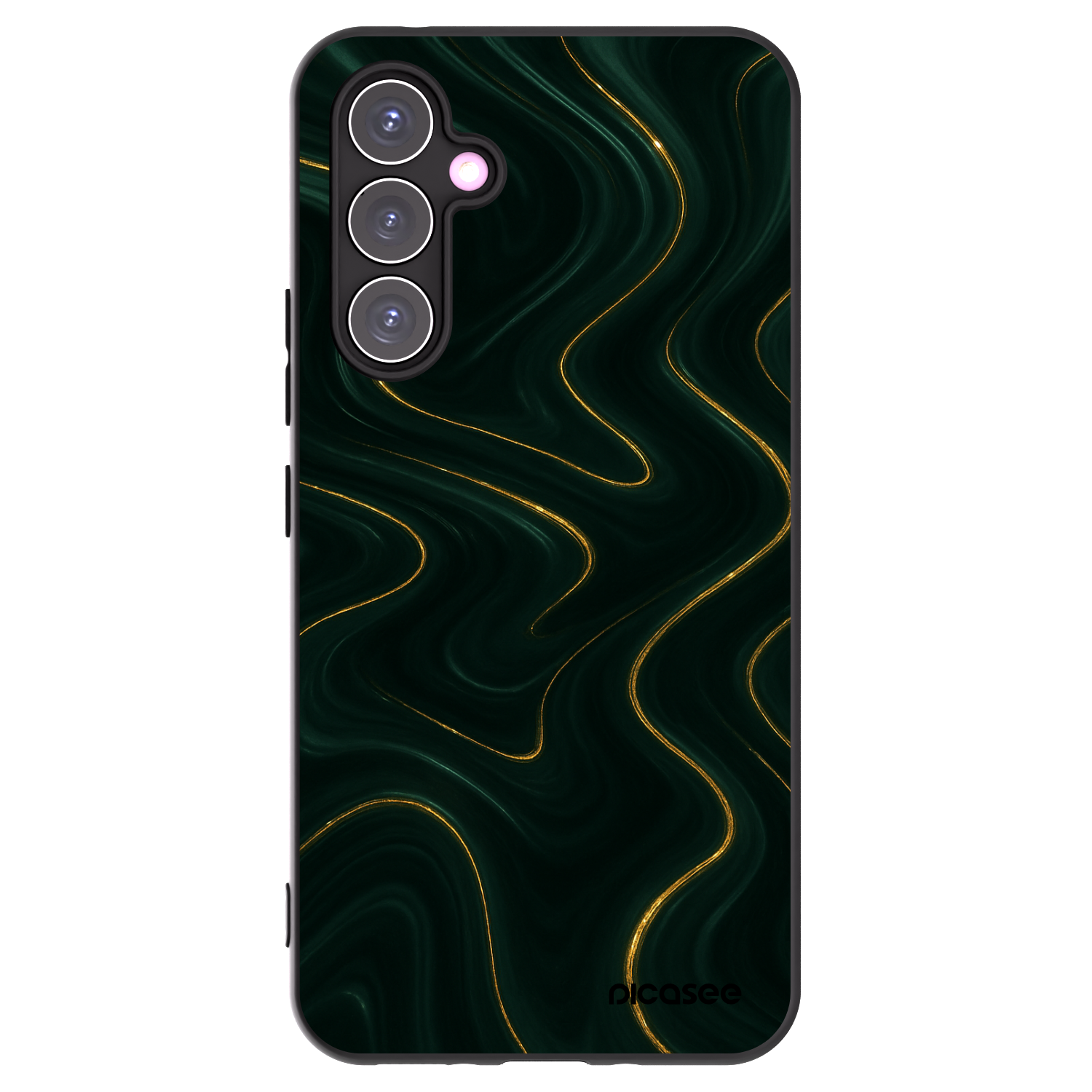 Picasee fekete szilikon tok az alábbi mobiltelefonokra Samsung Galaxy A54 5G A546B - Vawes