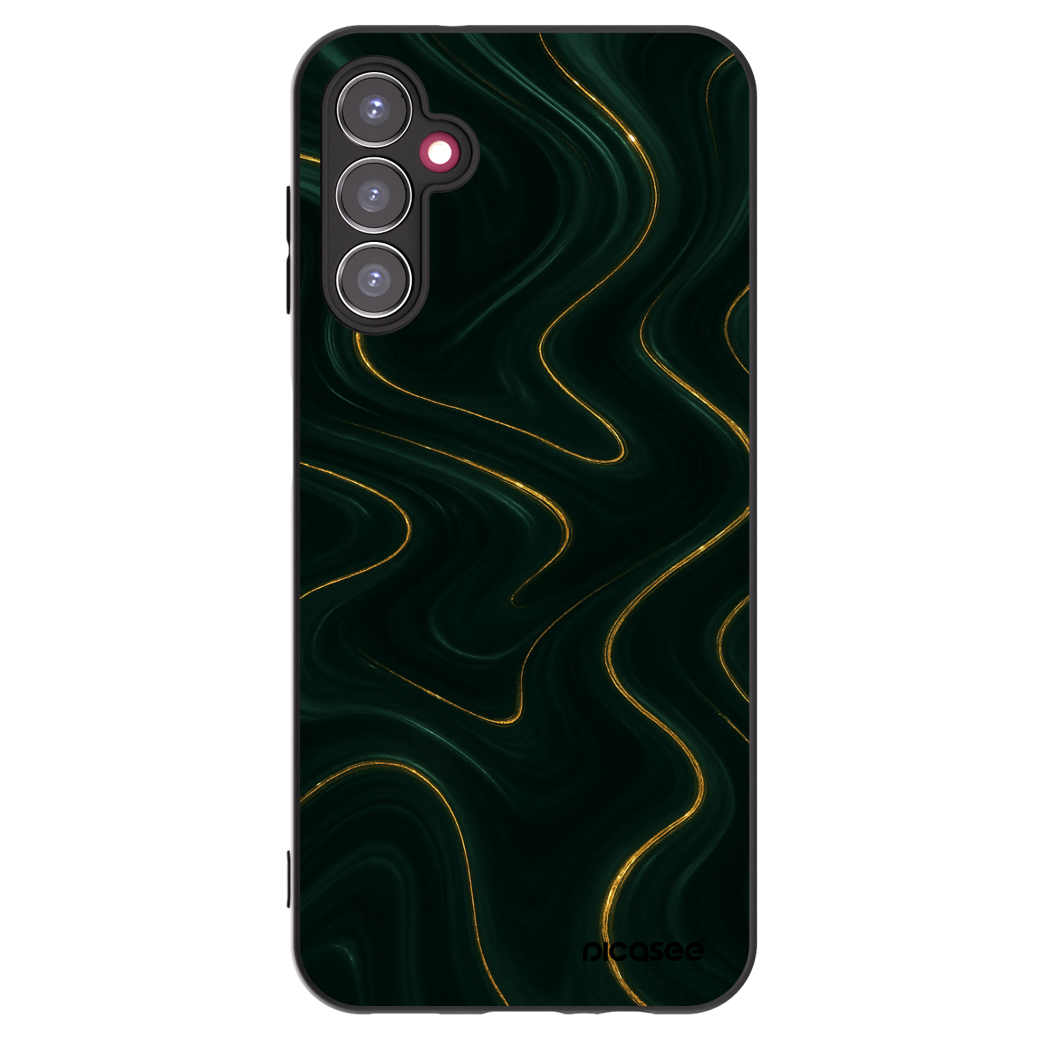 Picasee fekete szilikon tok az alábbi mobiltelefonokra Samsung Galaxy A14 4G A145R - Vawes