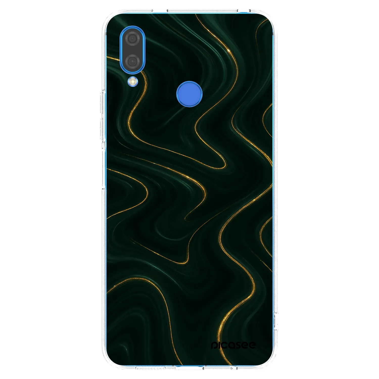 Picasee átlátszó szilikon tok az alábbi mobiltelefonokra Huawei Nova 3i - Vawes