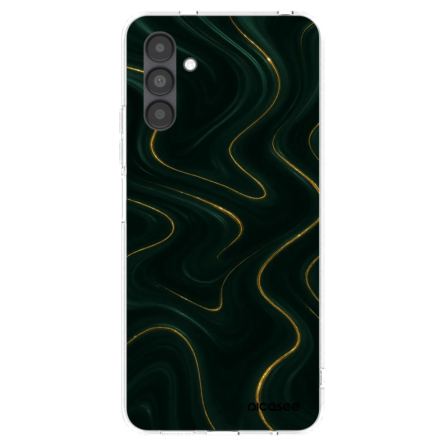 Picasee átlátszó szilikon tok az alábbi mobiltelefonokra Samsung Galaxy A04s A047F - Vawes