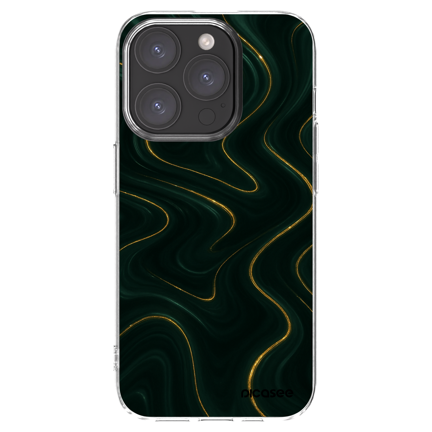 Picasee átlátszó szilikon tok az alábbi mobiltelefonokra Apple iPhone 15 Pro - Vawes