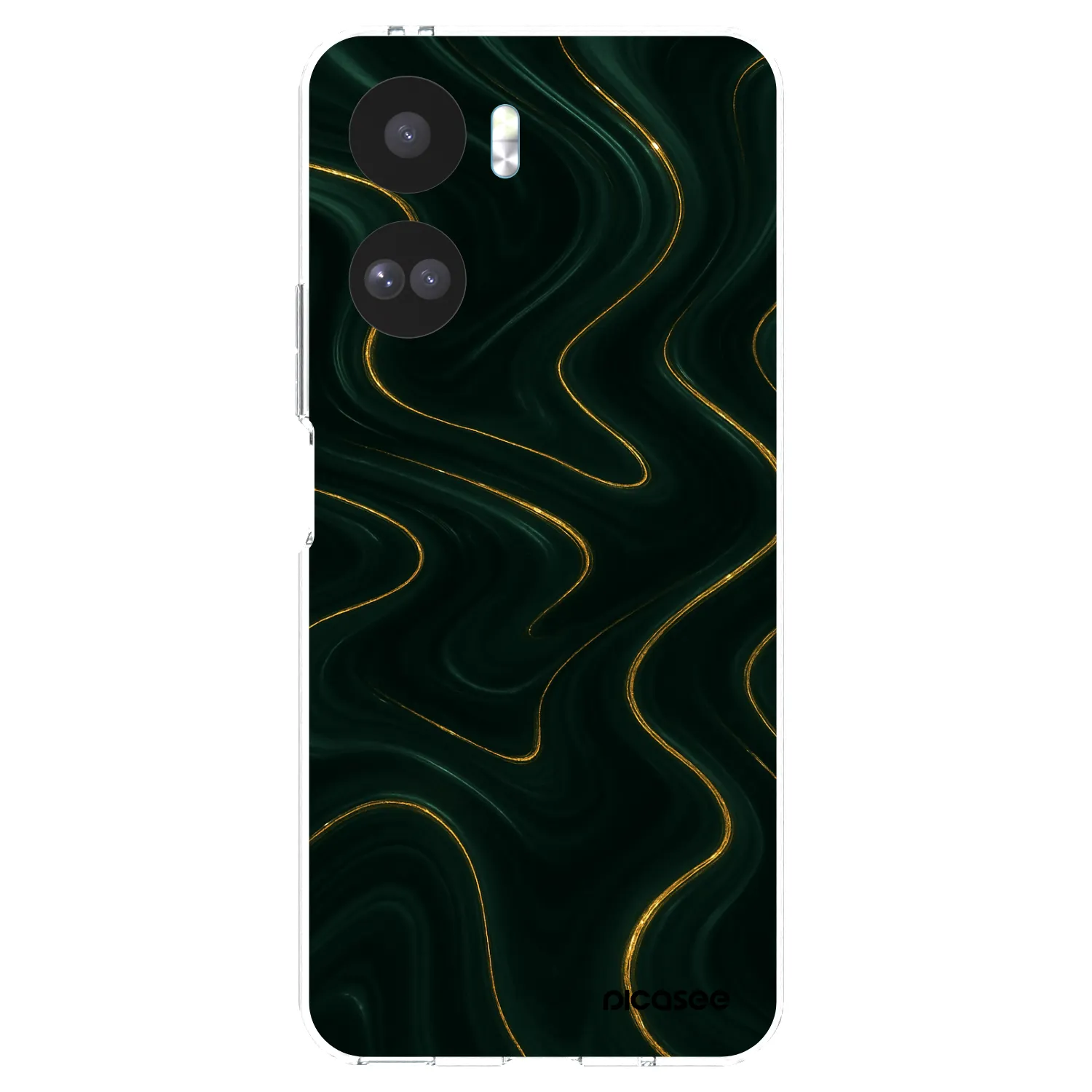Picasee átlátszó szilikon tok az alábbi mobiltelefonokra Honor 90 Lite 5G - Vawes
