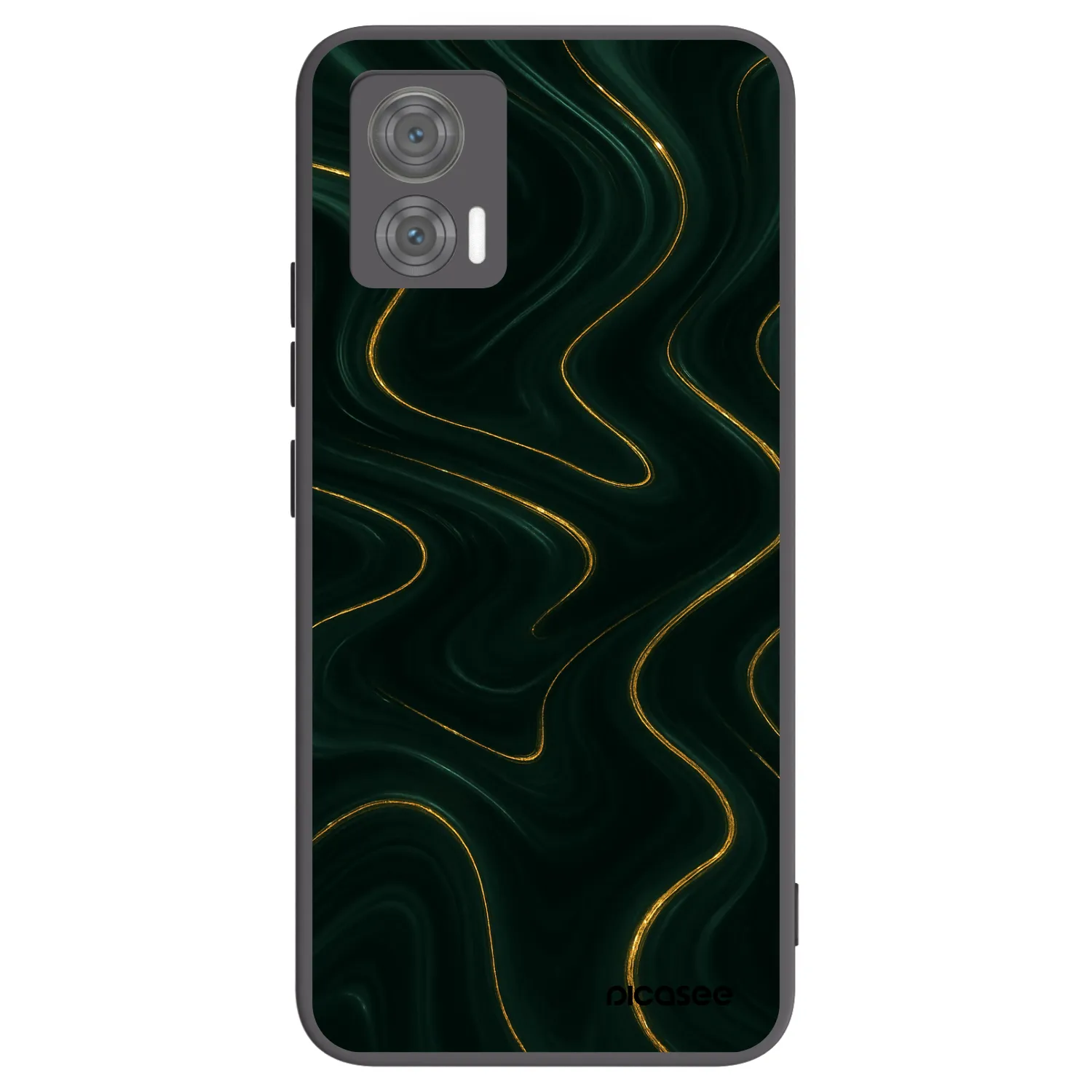 Picasee fekete szilikon tok az alábbi mobiltelefonokra Motorola Edge 30 Neo - Vawes