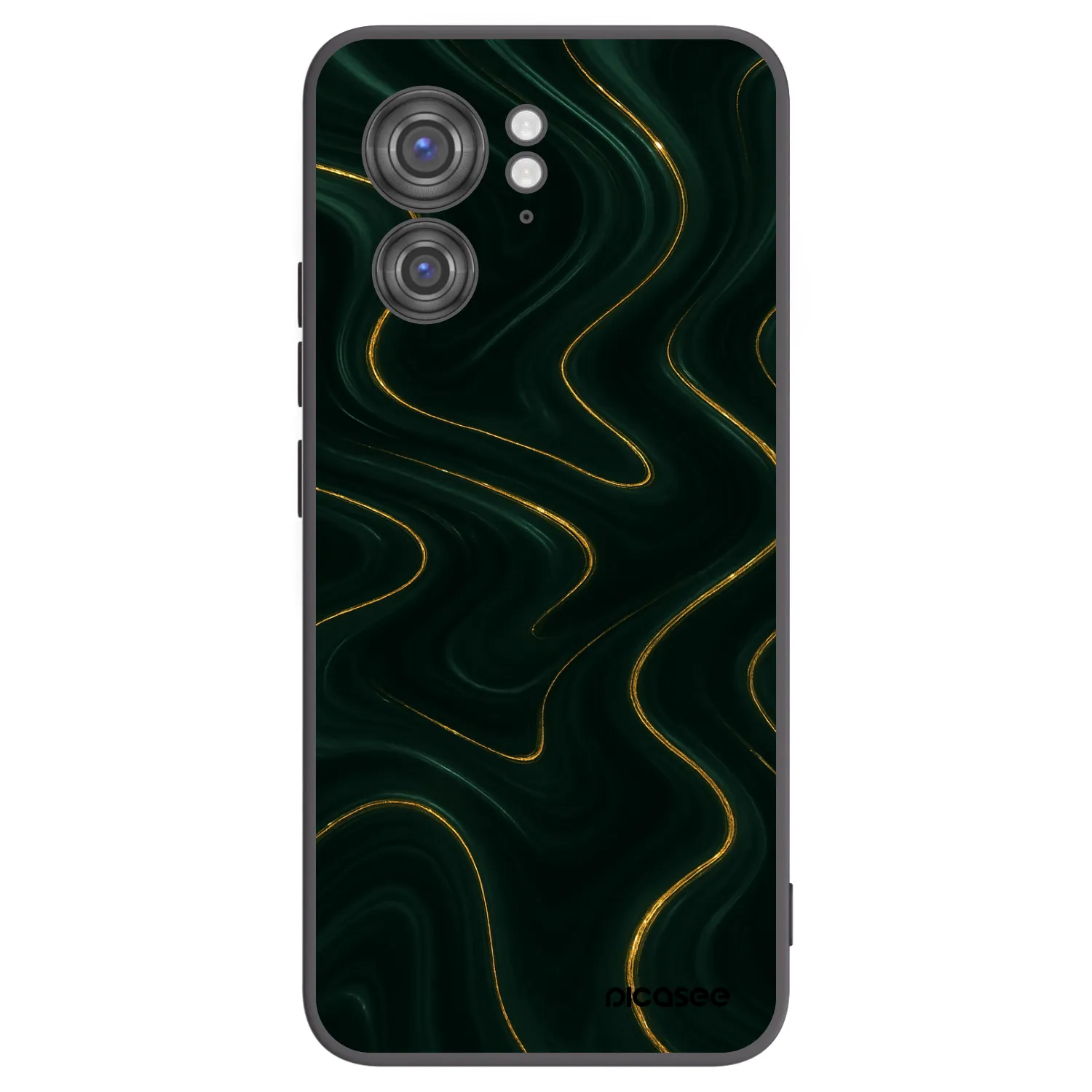 Picasee fekete szilikon tok az alábbi mobiltelefonokra Motorola Edge 40 - Vawes