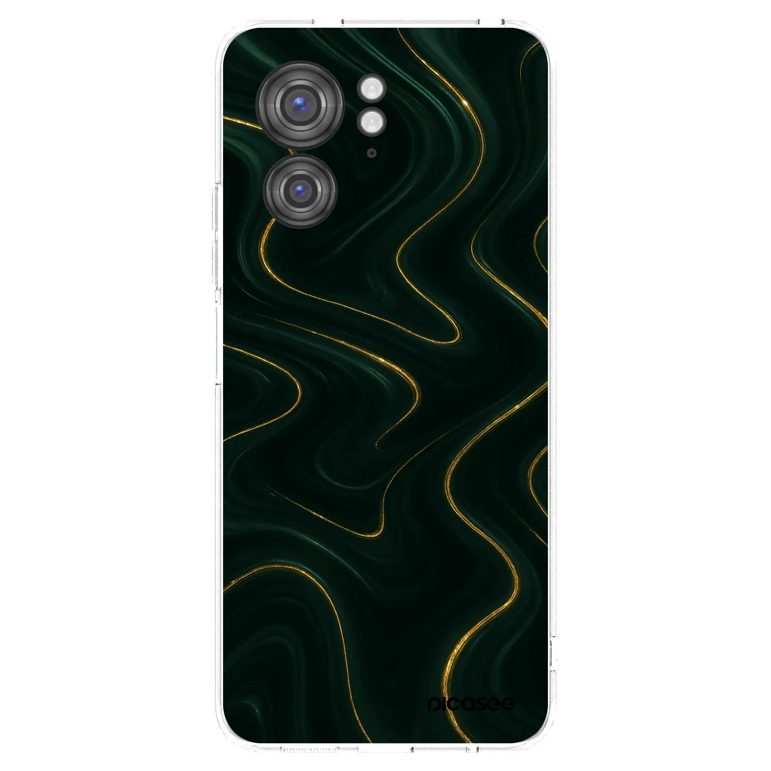 Picasee átlátszó szilikon tok az alábbi mobiltelefonokra Motorola Edge 40 - Vawes