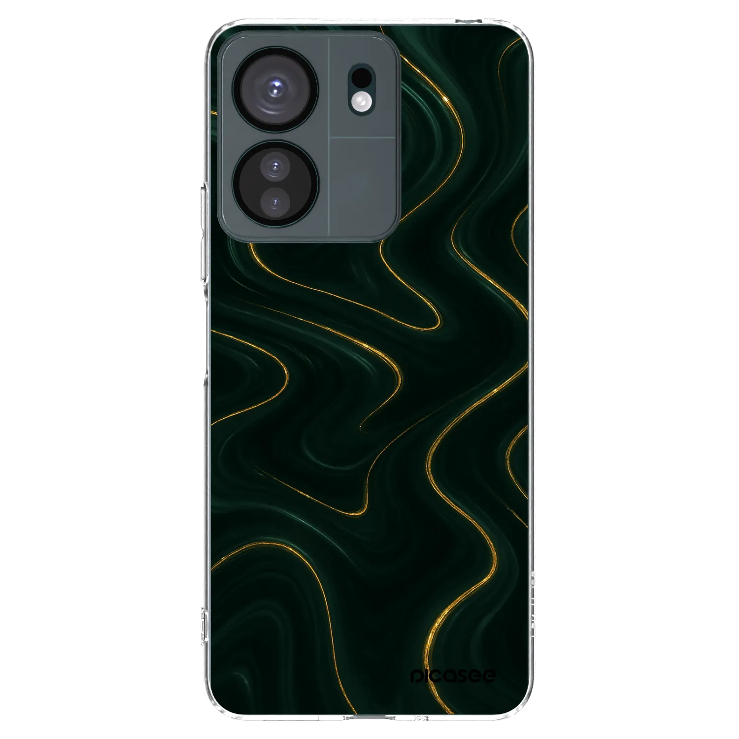 Picasee átlátszó szilikon tok az alábbi mobiltelefonokra Xiaomi Redmi 13C 4G - Vawes