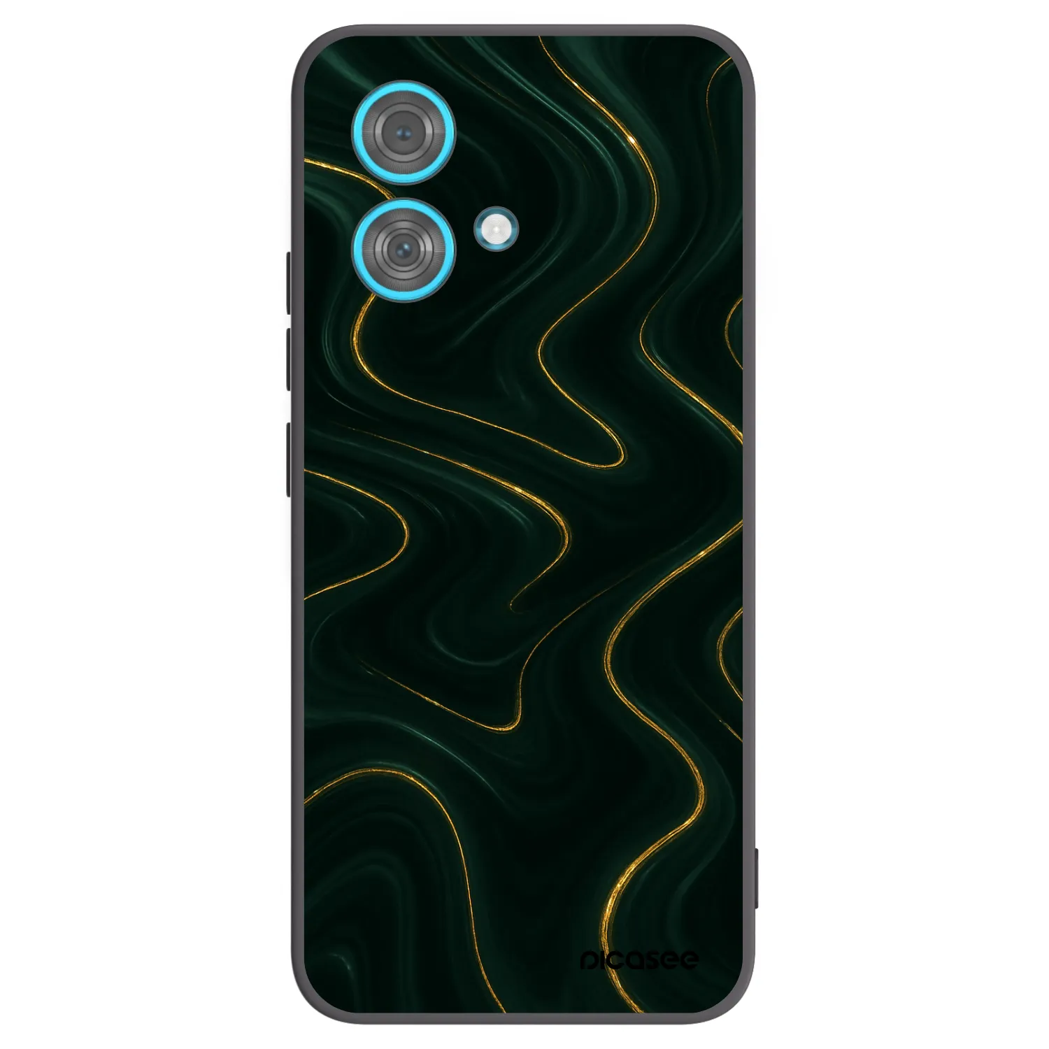 Picasee fekete szilikon tok az alábbi mobiltelefonokra Motorola Edge 40 Neo - Vawes