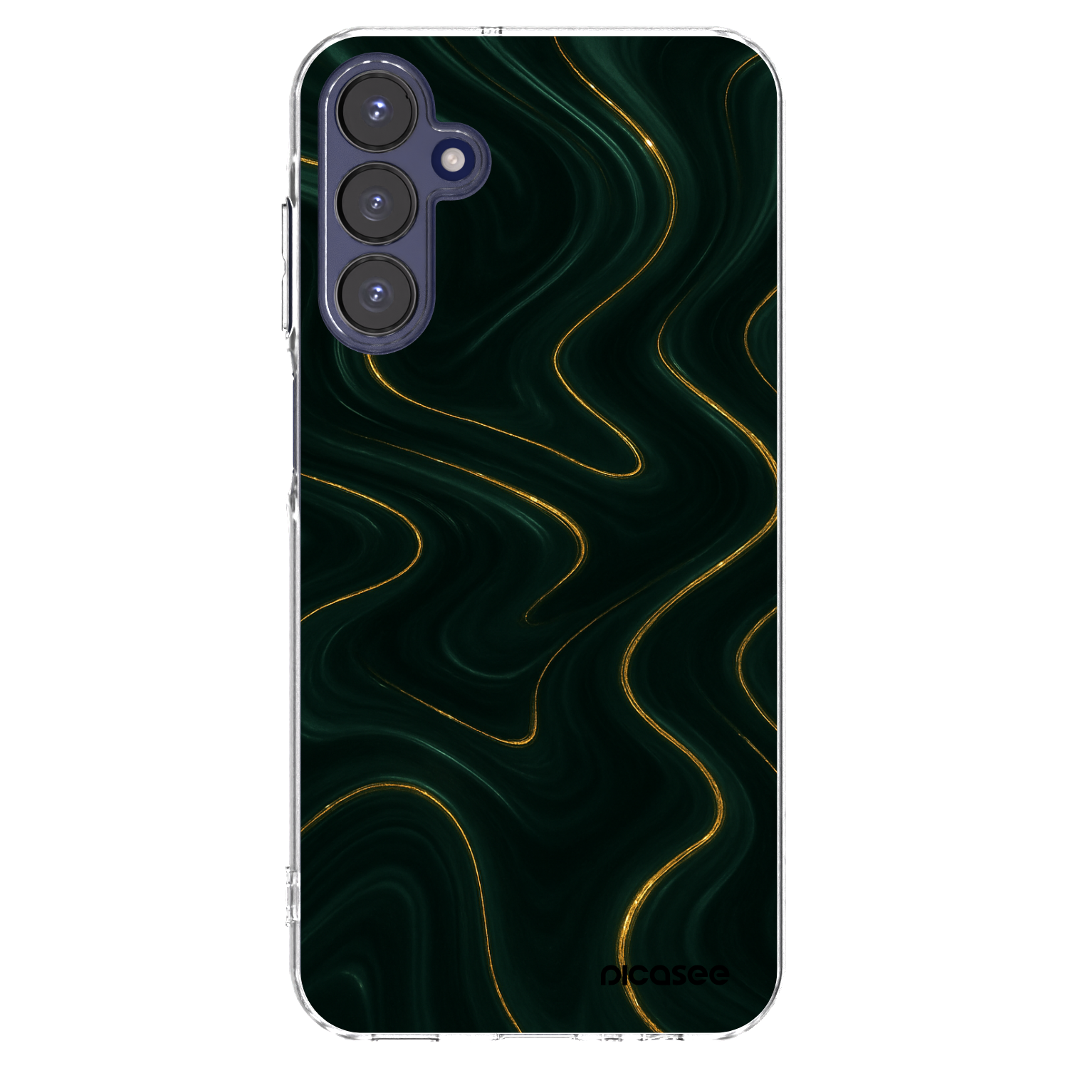 Picasee átlátszó szilikon tok az alábbi mobiltelefonokra Samsung Galaxy A15 A155F 4G - Vawes