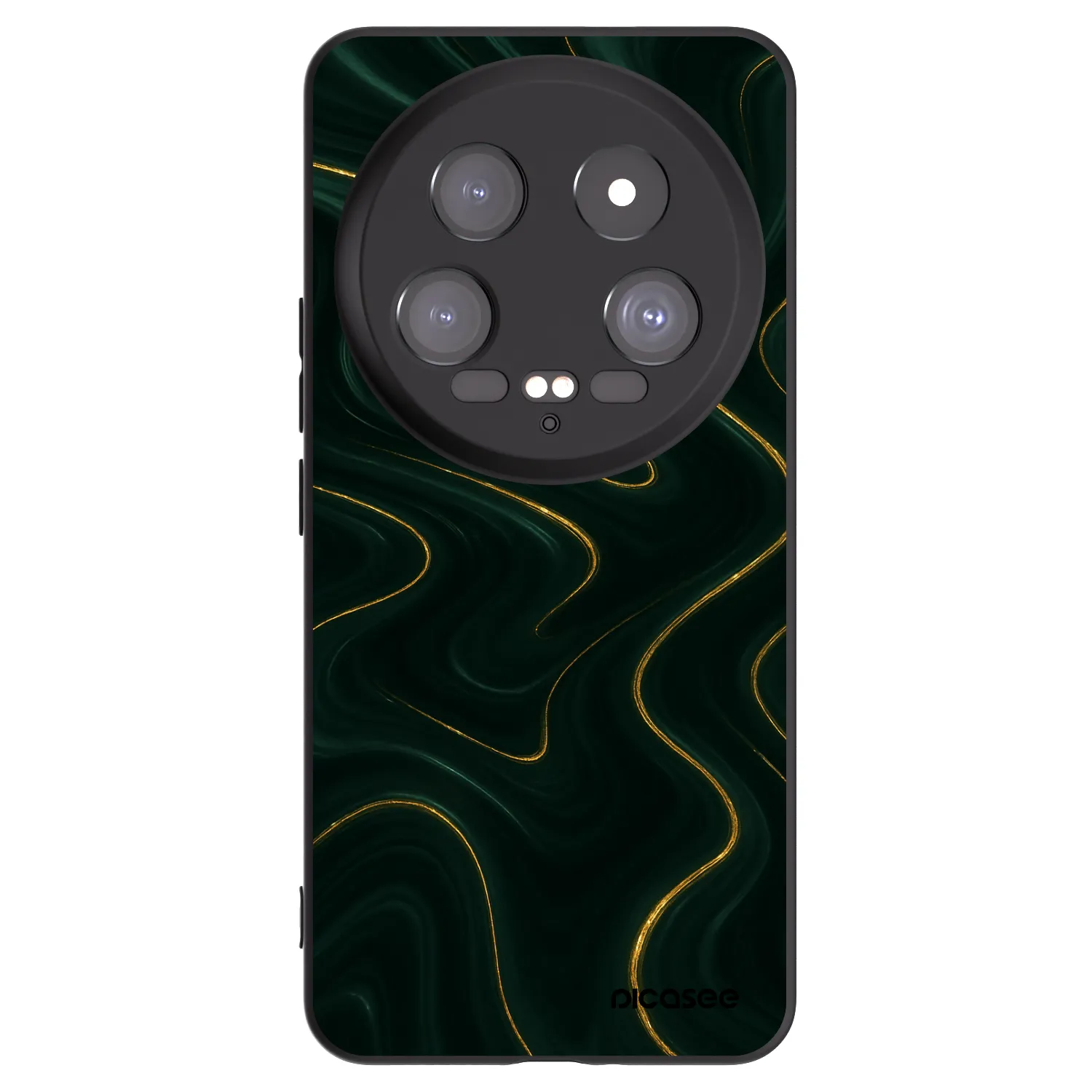 Picasee fekete szilikon tok az alábbi mobiltelefonokra Xiaomi 14 Ultra - Vawes