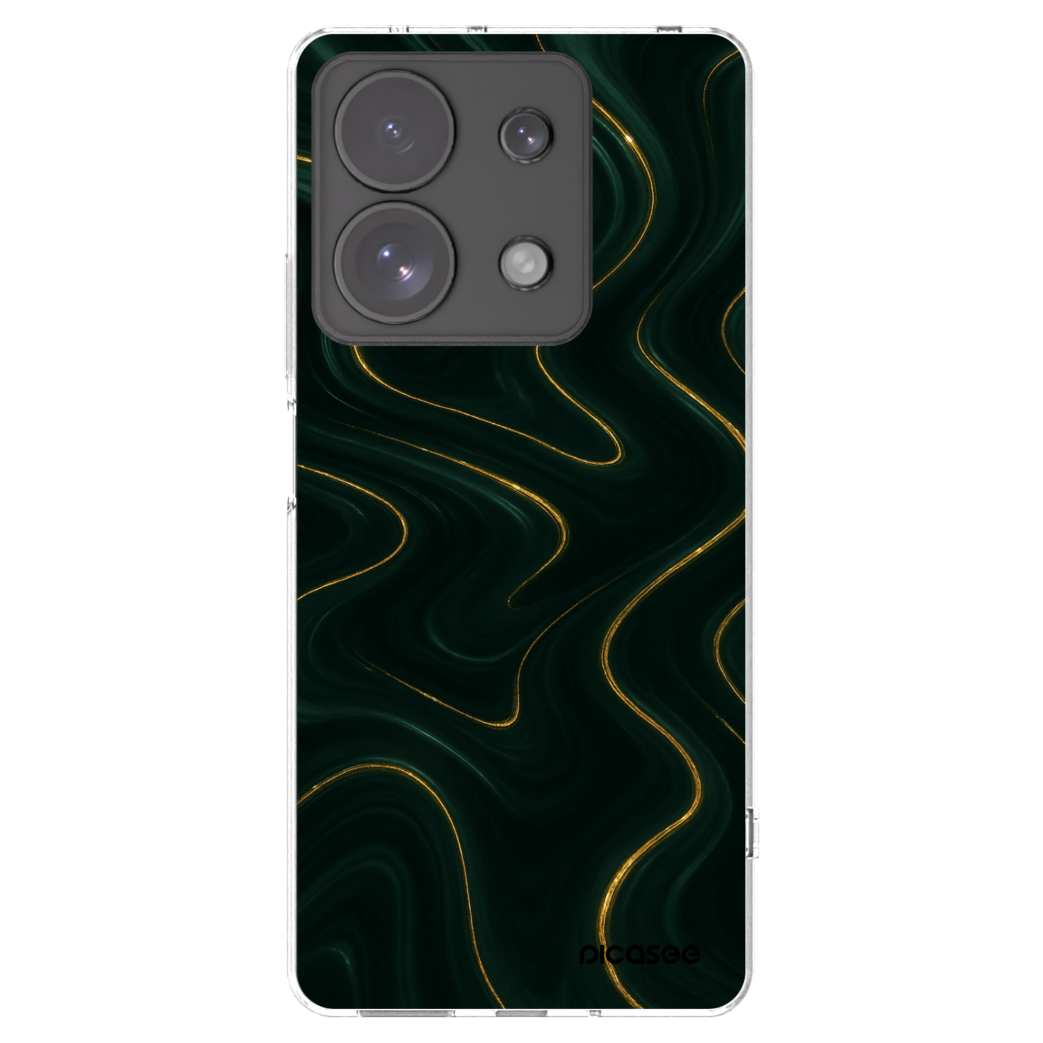 Picasee átlátszó szilikon tok az alábbi mobiltelefonokra Xiaomi Redmi Note 13 Pro 4G - Vawes