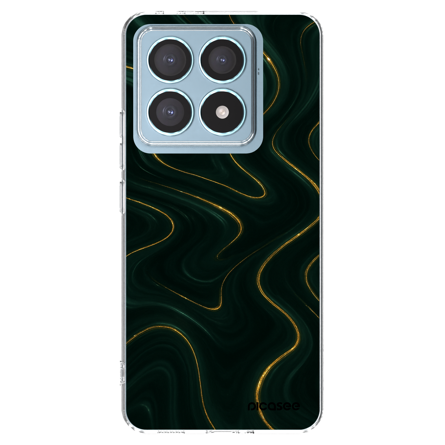 Picasee átlátszó szilikon tok az alábbi mobiltelefonokra Xiaomi 14T Pro - Vawes