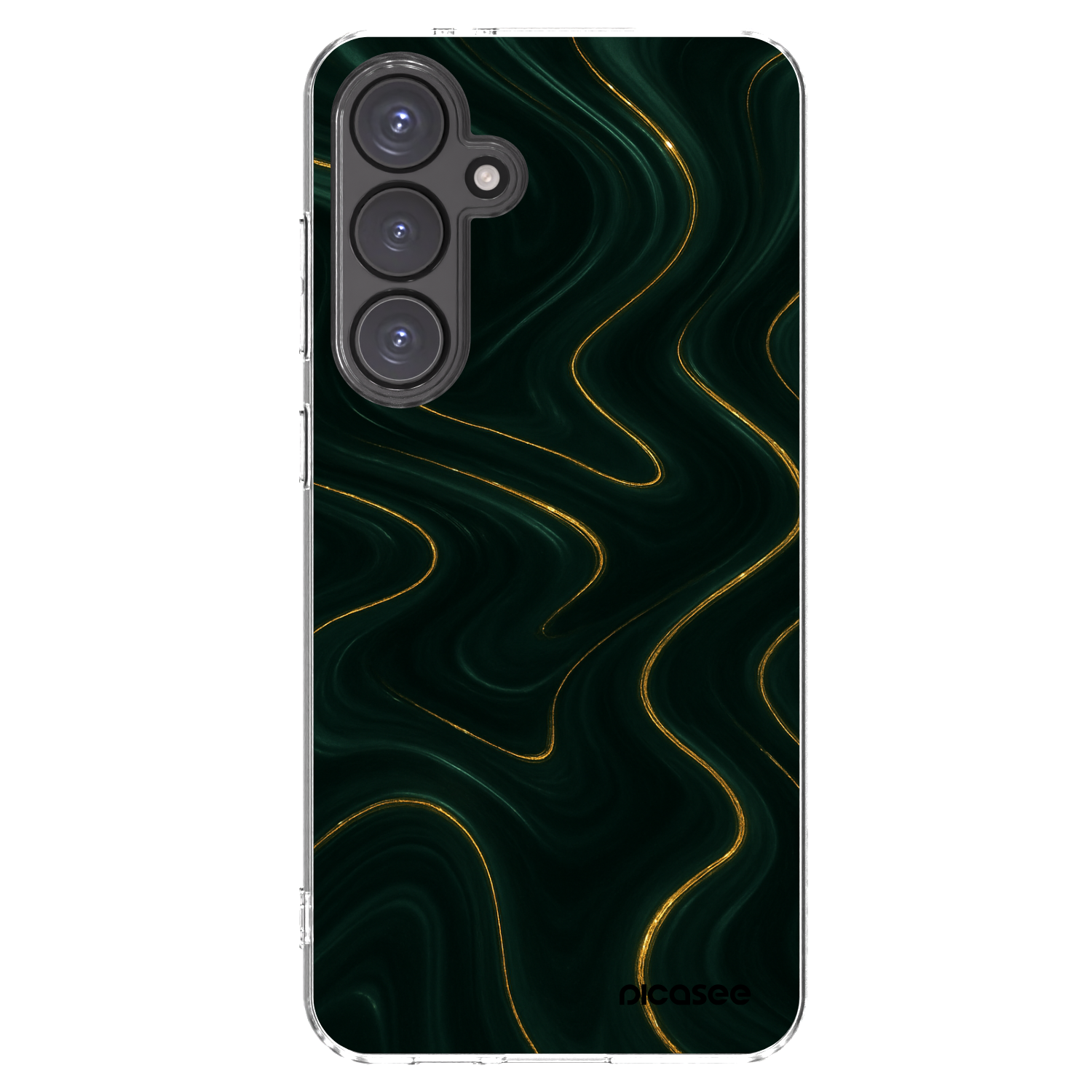 Picasee átlátszó szilikon tok az alábbi mobiltelefonokra Samsung Galaxy S24 FE S721B - Vawes