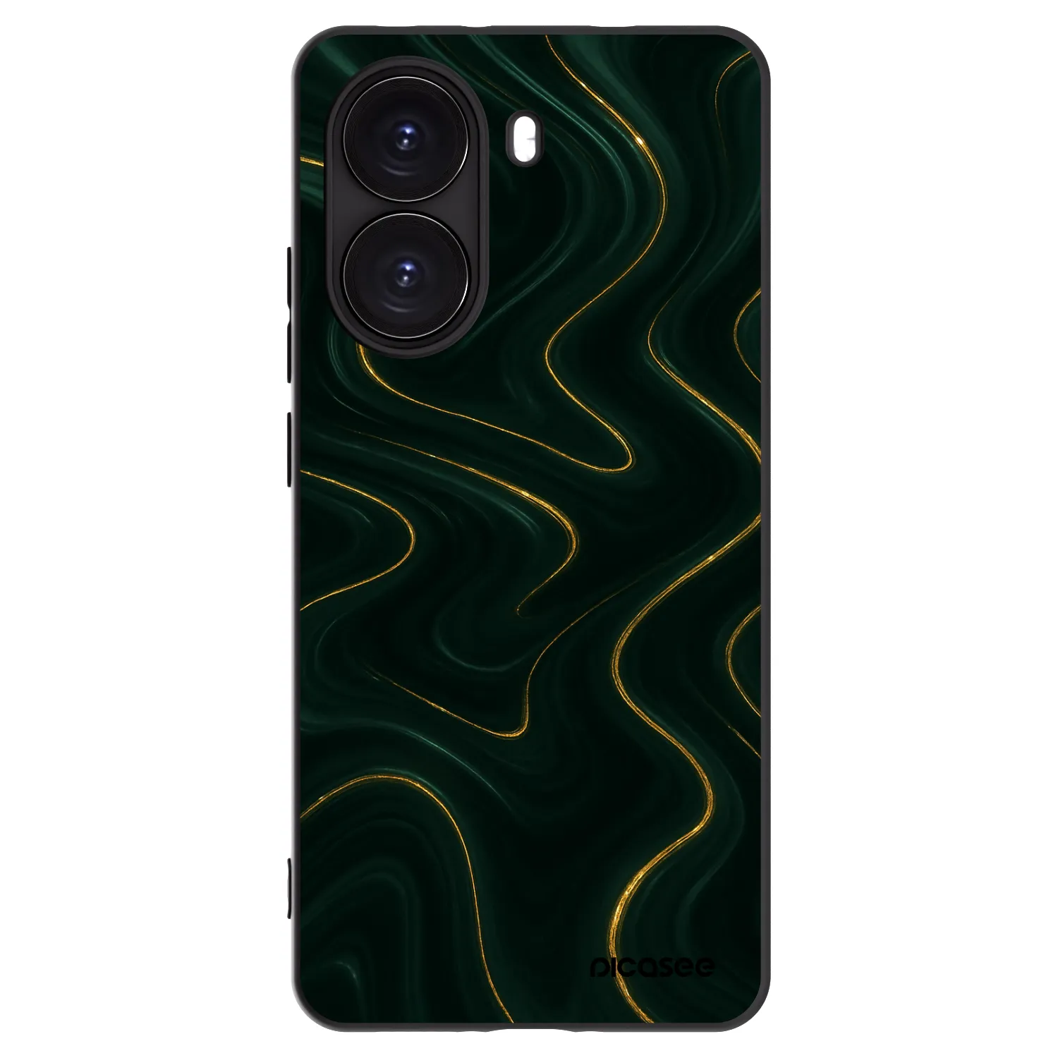 Picasee fekete szilikon tok az alábbi mobiltelefonokra Xiaomi Poco X7 Pro 5G - Vawes