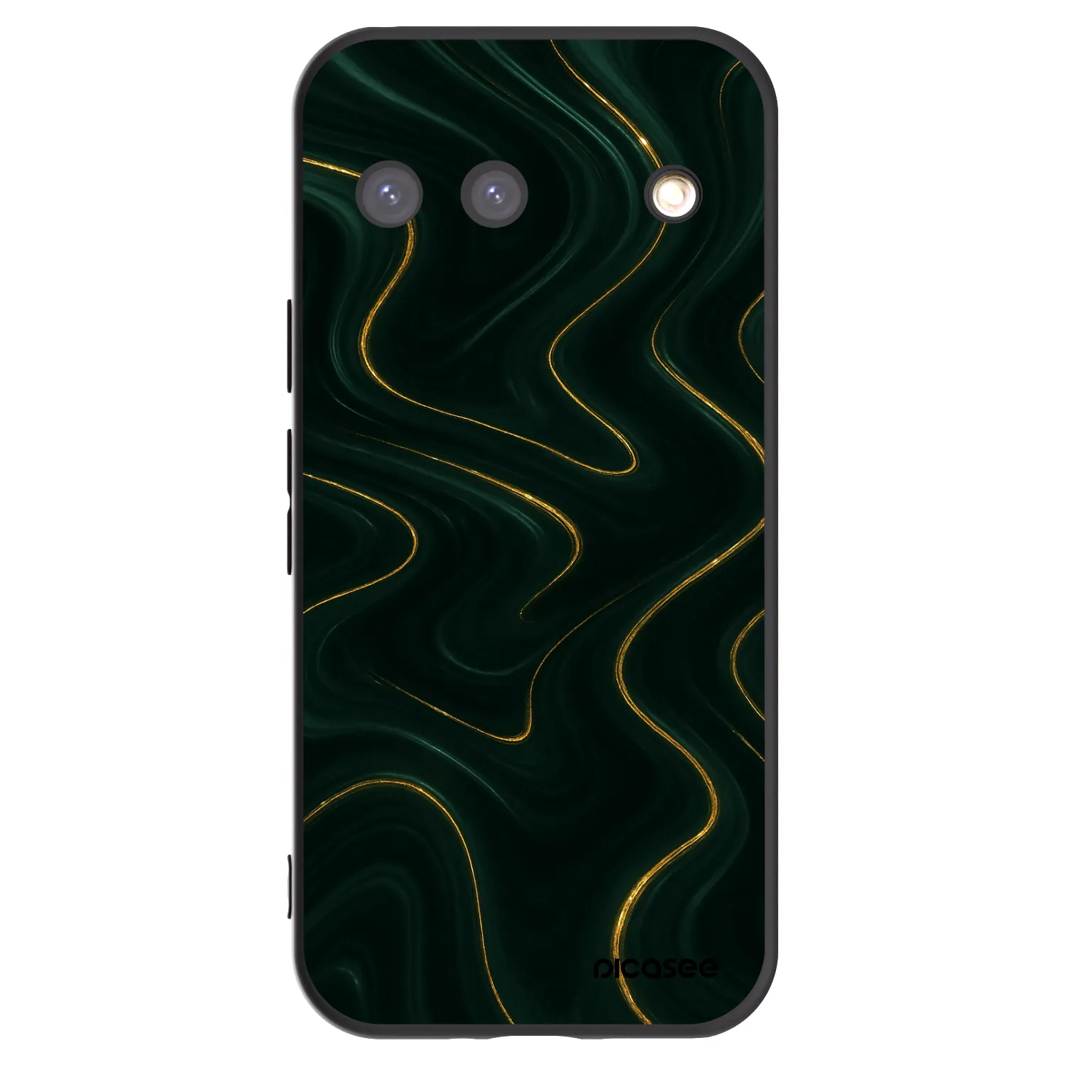 Picasee fekete szilikon tok az alábbi mobiltelefonokra Google Pixel 9 - Vawes