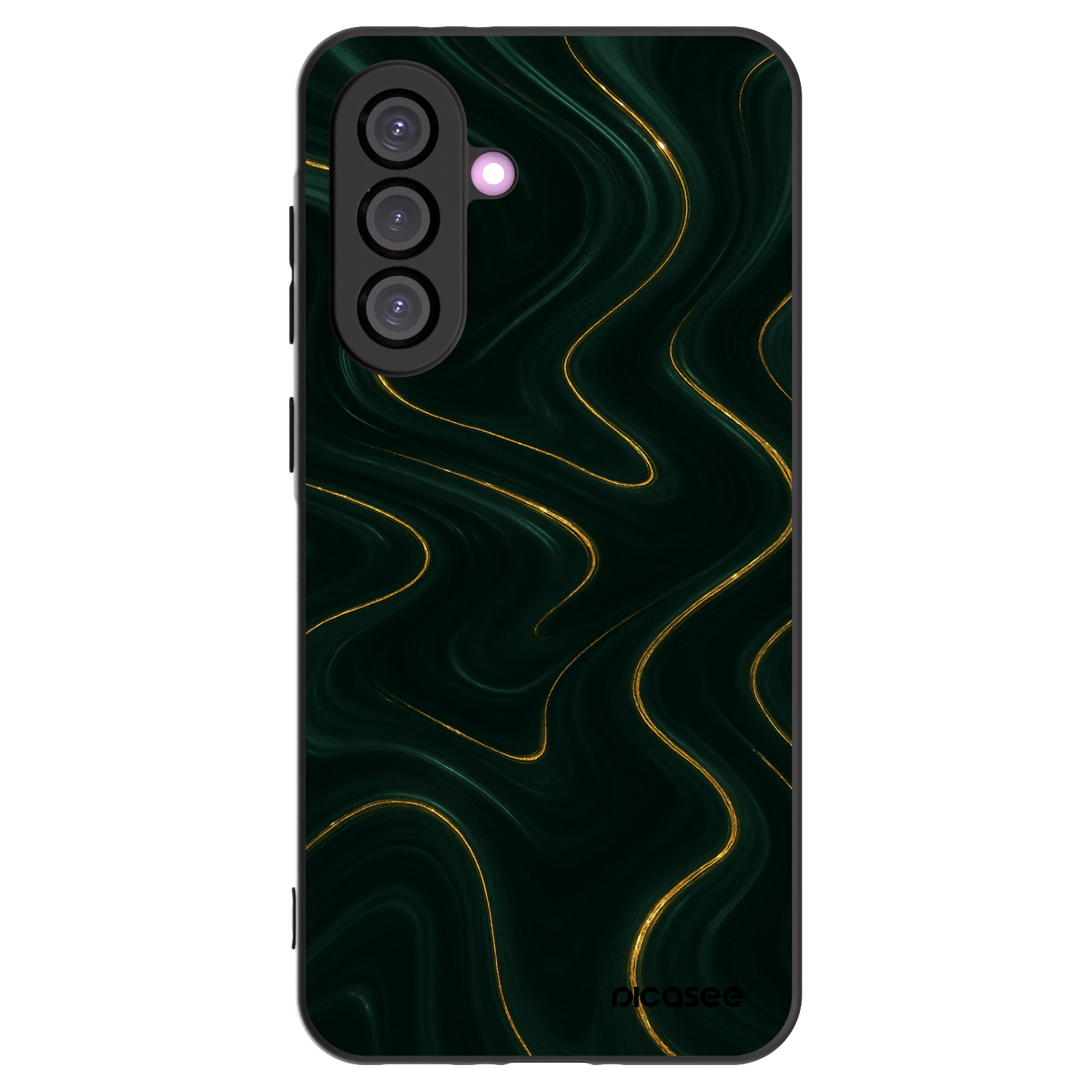Picasee fekete szilikon tok az alábbi mobiltelefonokra Samsung Galaxy A36 5G - Vawes