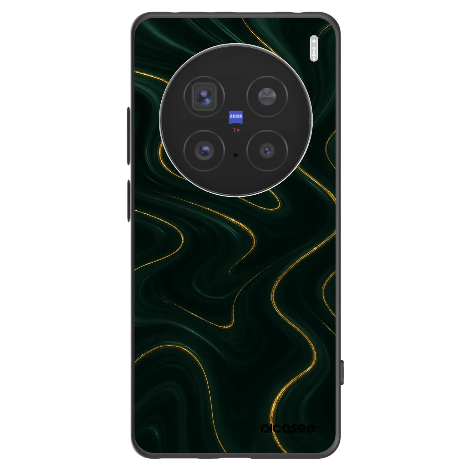 Picasee fekete szilikon tok az alábbi mobiltelefonokra Vivo X200 Pro - Vawes