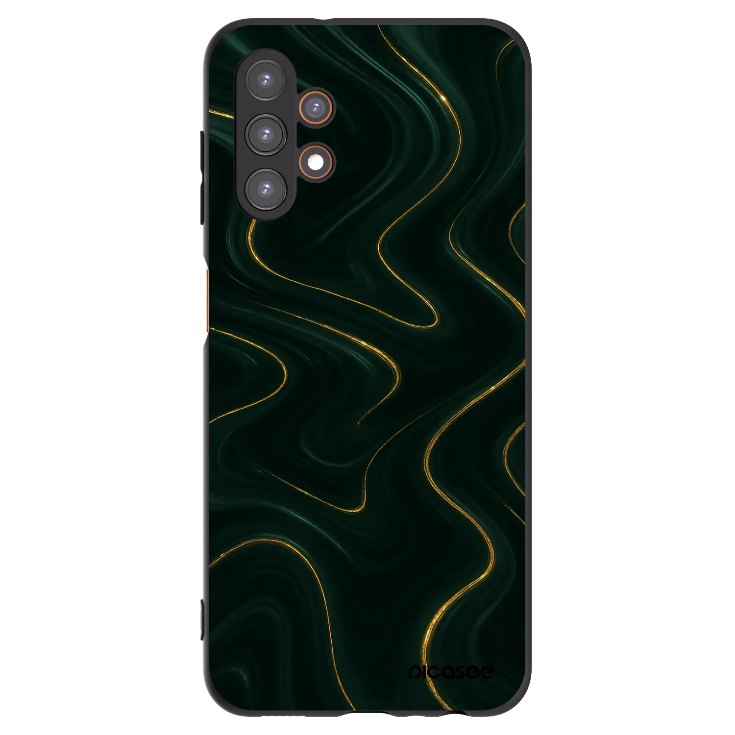 Picasee fekete szilikon tok az alábbi mobiltelefonokra Samsung Galaxy A13 5G - Vawes