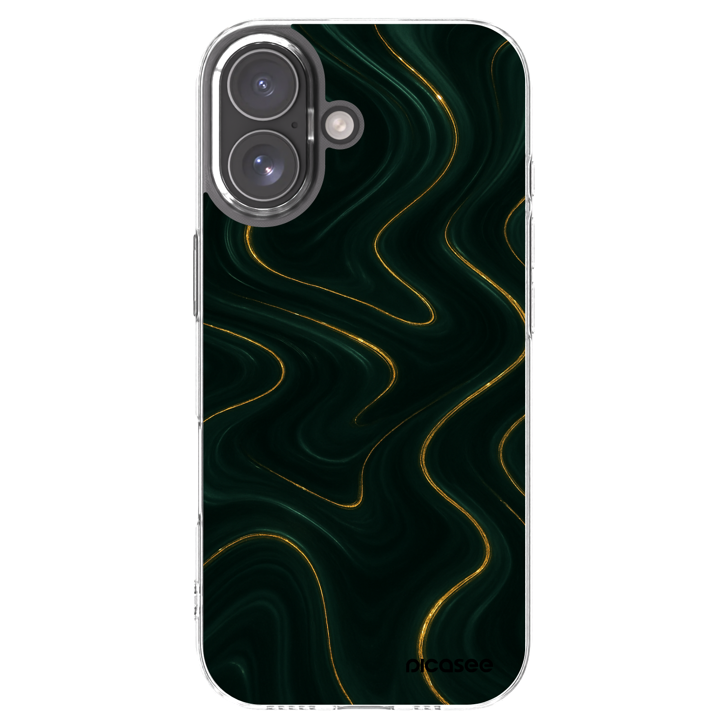 Picasee átlátszó szilikon tok az alábbi mobiltelefonokra Apple iPhone 17 - Vawes