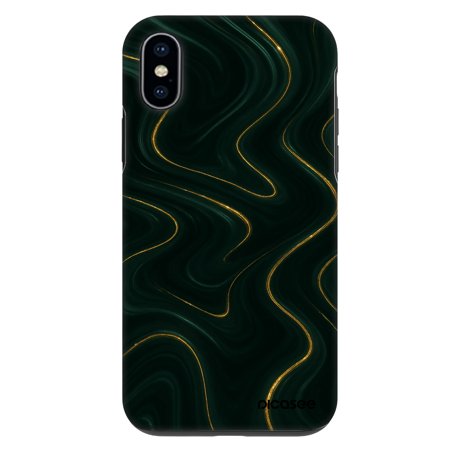 Picasee Fashion Case Apple iPhone X/XS - Vawes