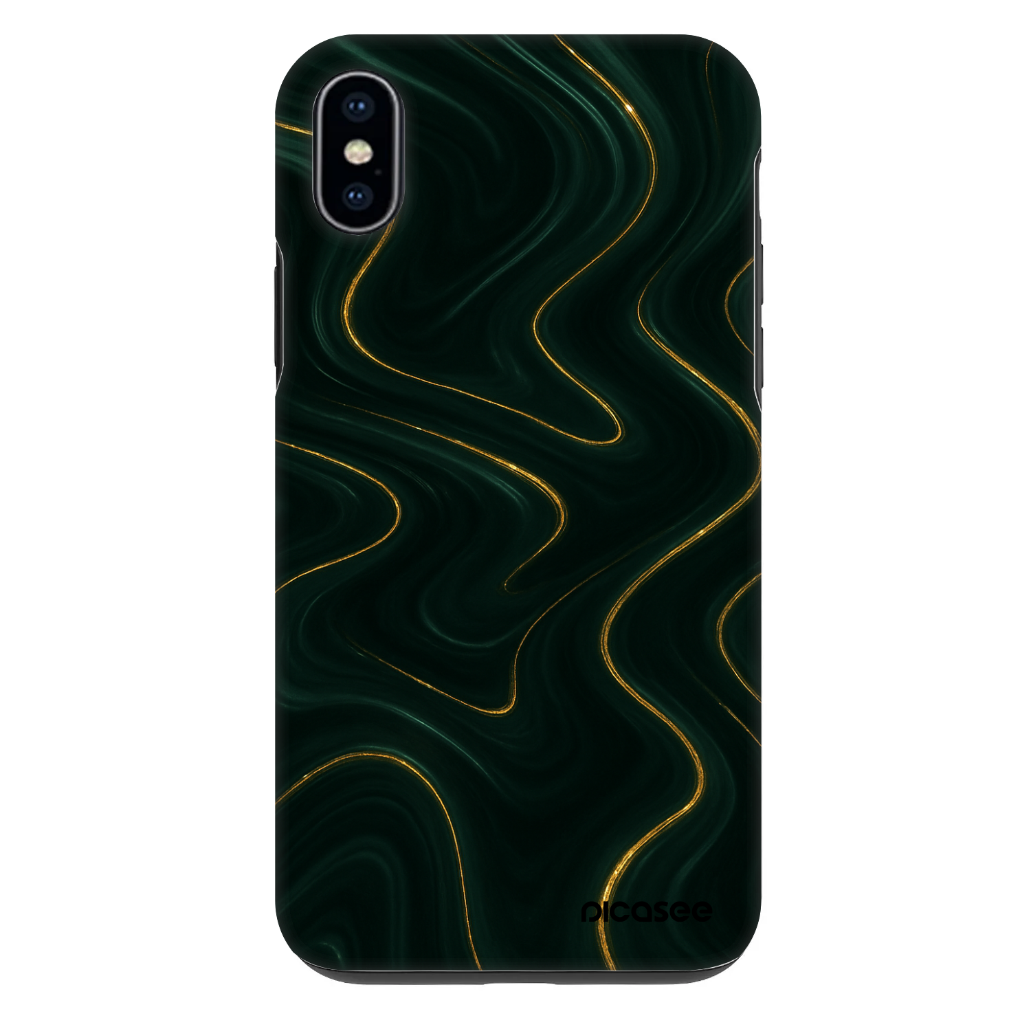 Picasee Fashion Case Apple iPhone XS Max - Vawes