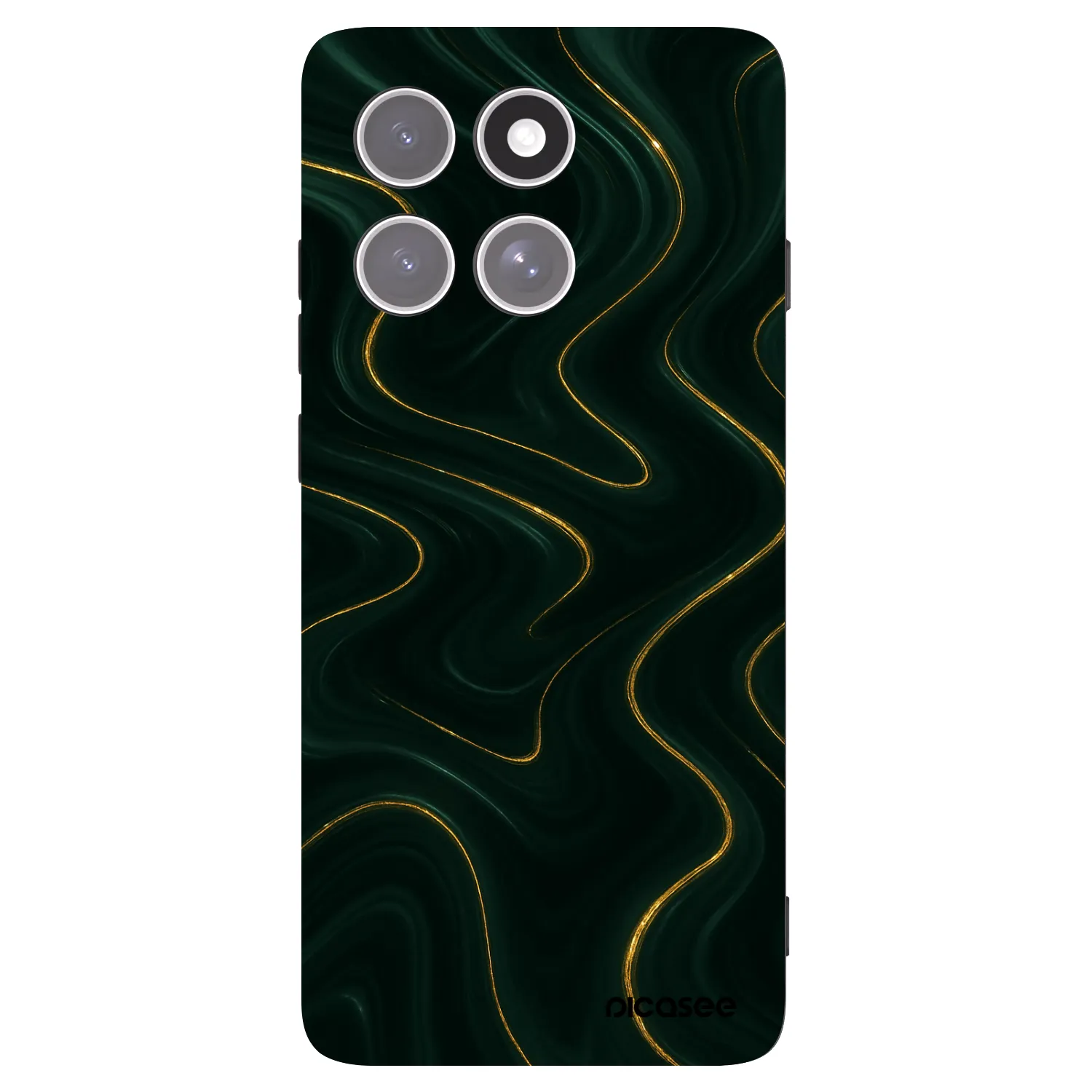 Picasee fekete szilikon tok az alábbi mobiltelefonokra Motorola Edge 60 Pro - Vawes